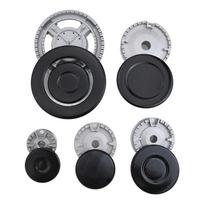 Cooker Hat Set Oven Gas Hob For Kitchen For SABAF Stove Handles Lid Kits Stove Accessories Iron Covers Flame Distributor black