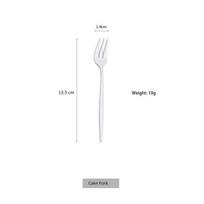 1 vnt Sidabriniai stalo įrankiai virtuvės indai Restoranas Stalo reikmenys Vakarietiški stalo reikmenys kepsnys peilis šakutė šaukštas desertas sidabras cake fork sidabras