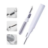 „Fonken Bluetooth“ ausinių valymo rašiklis Patvarus valymo rinkinys „Airpods“ valymo šepetys „Airpods“ valymo šepetys Cylindrical Shape white