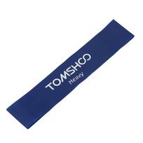 TOMSHOO Blue Exercise Resistance Loop Bands Latex Gym Strength Training Loops Bands Workout Bands Physical Fitness Physical Therapy mėlyna