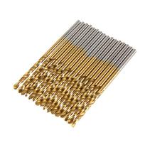 1.5mm-10mm Titanium Coated High-Speed Steel Drilling Bit Set for Wood/Plastic/Copper/Aluminium