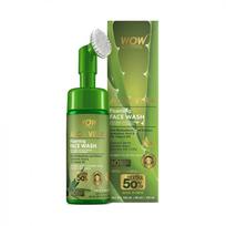 Aloe Vera valomosios putos (150 ml), Aloe Vera putojantis veido prausiklis, WOW Skin Science
