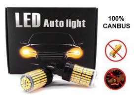 P27W LED lemputės 2 vnt. 3156 12-24V CANBUS oranžinės PREMIUM Off-Road