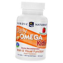 Omega vaikams, Daily Omega Kids, Nordic Naturals 30 gelio dangtelių vaisiai (67352011) 30softgels Fruit