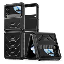 Shockproof Armor Case For Samsung Galaxy Z Flip 4 Flip3 Case Hard Pc Back Tpu Frame Cover For Samsung Galaxy Flip4 3 Rugged Case case only juoda