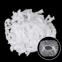 Maistinis konservavimo plėvelė Maisto laikymo dangteliai Vienkartinė plastikinė plėvelė Daugkartinio naudojimo virtuvinė Vienkartinė maisto apsauginė plėvelė 100 vnt. 100PCS white