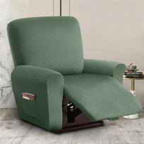 Seater Recliner Sofa Cover Elastic Reclining Chair Covers Lazy Boy Non Slip Spandex Armchair Sofa Slipcovers Living Room gray