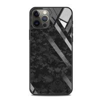 Stiklinis dėklas, skirtas iPhone 12 11 Pro Max 14 13mini Fundas X Xr Xs Max 8 7 6s Plus Cover Fundas Kamufliažo raštas Camo Military Army For iPhone XS Max