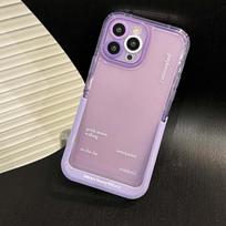 Purple Label Laiško Stovo Laikiklis Korpusas iPhone 11 13 Promax 14 Pro Max 12promax Silikoninis Minkštas Smūgiams Atsparus Galinis Telefono Dėklas For iphone 13promax gray