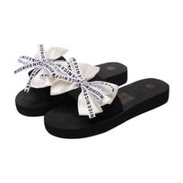 Summer New Home Indoor Foam Flip-flops Women's Comfortable Flat Sandals Casual Outer Wear Beach Shoes 37 balta