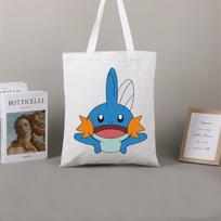 Kišeninis monstras Drobės krepšys Jaunimo mada Atsitiktinis Moteriškas Saldus Spausdintas Mokyklinis krepšys Vienspalvis Minkštas Grynos spalvos Didelis Totes Lauko krepšys Dovana 24*26cm
