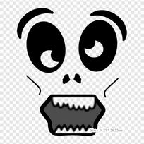Clip Art Zombie Face Plants Vs Zombies Iron on Heat Transfer Printing Vinyl Patches Sticker for Clothes DIY Appliques Washable Patches green
