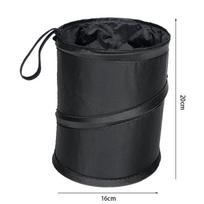 Car Trash Black Can Pack Bag Waterproof Car Trash Bag for Little Leak Proof Auto Cooler Garbage with Side Pocket ruda