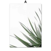 Žalias Tropinis Agavos Tulpės Monstera Sukulentai Sienų Menas Drobė Plakatai Tapyba Ir Spaudai Sienų Paveikslai Svetainės Dekorui 21*30cm gray