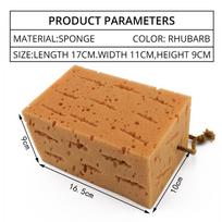 Koralų kempinė Makroporinė automobilių plovimo valymo kempinė Block Korinis automobilių valymo šluostė Automobilių valymo įrankiai Automobilių plovimo produktas 1pcs brown