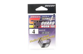 „Decoy Worm 100 Shot Guard“ bepiktžolių sliekų kabliukas, skirtas Wacky Style, 4 dydis (2235)