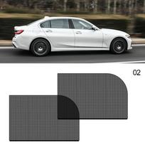 2 VNT Automobilio Langų Ekrano Durų Uždangalai SUV Universalūs Šoniniai Automobilio Apsauginiai nuo Saulės Kūdikiui Tinklelio Rankovė Automobilio Tinklelis nuo Uodų Rear sunshade