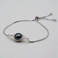 Creative Girls Bracelet Black Shell Pearl Adjustable Ladies Fashion Jewelry 18