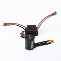 3650 4500KV bešepetis variklis su 60A ESC Combo pakeitimu HSP HPI Wltoys 1:8/1:10 Nuotolinis 3600KV juoda