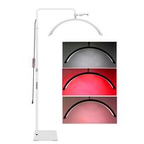 Andoer HDM6XR 36W Floor LED Video Light Halfmoon Shaped Fill Light Dimmable with 5600K White UK Plug balta