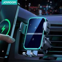 Dviejų ritinių belaidžio automobilinio įkroviklio telefono laikiklis, 15 W greito įkrovimo laikiklis su automatiniu išmaniojo jutiklio prispaudimu, skirtas iPhone Samsung Air Vent Holder
