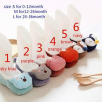 Baby Socks Newborn 0-36Month Cotton Lovely Cute animal socks Casual Soft Boy Girl S dangaus mėlyna spalva