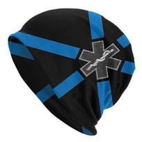 Star Of Life Paramedic Medic Ambulance Bonnet Hat Knit Hat Ski Emt Skullies Beanies Hat Unisex's Women's Summer Dual-use Cap One Size