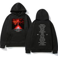 The Weekend After Hours Til Dawn Tour 2023 Hoodie Hip Hop Music After Hours Til Dawn Concert Fashion Long Sleeve Casual Pullover 2XL