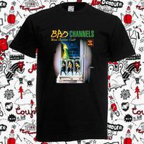 Blue Oyster Cult Bad Channels Rock Band Legend Black Unisex T-Shirt S