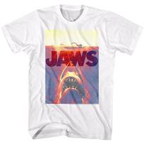 Jaws Wrecktangle balti unisex marškinėliai XXXXL white