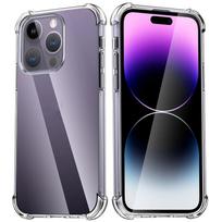 Minkštas TPU smūgiams atsparus telefono dėklas iPhone 15 14 13 12 11 Pro Max X XR XS Max 7 8 15 Plus skaidrus TPU galinis dangtelis For iPhone 8 Plus