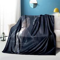 Anime Art Hand Drawn Ghost Sabre Pattern Manta Sofa Bed Cover Soft  Blanket Plaid Soft Warm Flannel Throw Blankets Fans Gif 100cm x 150cm