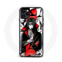 Case - Maniacase - Iphone 13 Mini - Itachi Uchiha Naruto - Soft - Black juoda