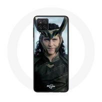 Coque maniacase pour Samsung Galaxy A22 4G Loki Thor Ragnarok avec Casque Saison 1 juoda