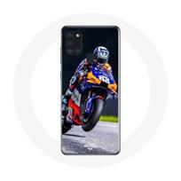 Case - Maniacase - Samsung Galaxy A21S - Miguel Oliveira Moto GP 88 - Soft - Black juoda