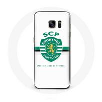 Case - Maniacase - Samsung Galaxy S7 - Black - Soft - SCP Sporting Portugal Pattern juoda