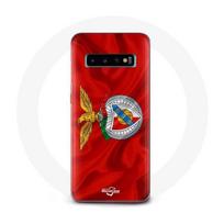 Coque Samsung galaxy S10 slb benfica fond rouge raudona