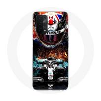 Coque Oppo A54 5G lewis hamilton mercedes 44