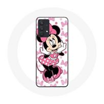 Coque pour samsung galaxy A32 5G Minnie Mouse Dessin animé mignon rose rožinė