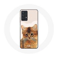 Coque pour Samsung Galaxy A32 5G Somali Race de chats