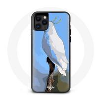 Coque Iphone 11 pro max Cacatoés Perroquets Blanc