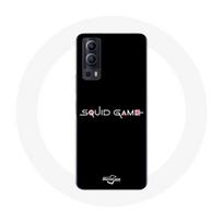 Coque Vivo Y72 Squid Game logo fond noir juoda