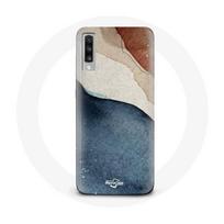 Coque Samsung Galaxy A70 fond de texture abstraite