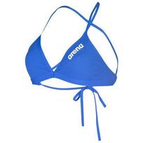 Maudymosi kostiumėlio viršus W Team Swim Top Tie Back Solid Royal-W 32 - 720