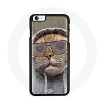 Coque pour Iphone 5/5S chat lunette bonnet