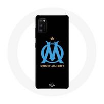 Coque pour Samsung Galaxy S20 plus Logo Olympique de Marseille Fond Noir juoda
