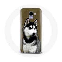 Coque pour Samsung Galaxy A6 2018 Husky de Sibérie