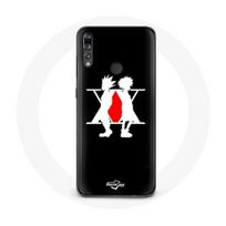 Coque pour Huawei p30 lite Hunter x Hunter Manga Logo Fond Noir juoda