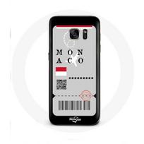 Coque pour samsung galaxy S6 edge Billet d'avion Monaco