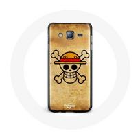 Coque pour Samsung Galaxy j3 2016 One Piece Manga Tete de Mort